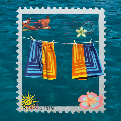 ‘Arcade’ Towel Shorts