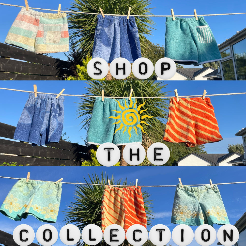 ‘Angel Slice’ Towel Shorts