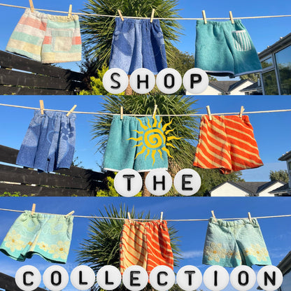 ‘Angel Slice’ Towel Shorts