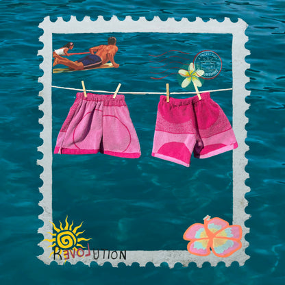 ‘Moonshine’ Towel Shorts