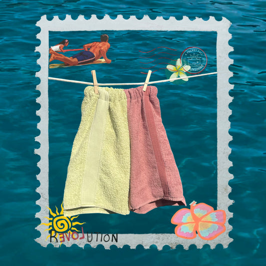 ‘Mystery Machine’ Towel Shorts