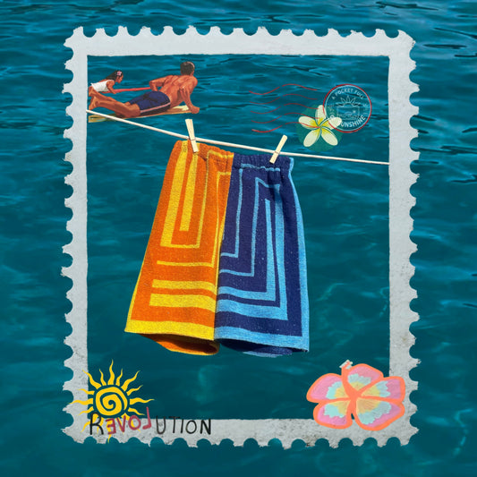 ‘Arcade’ Towel Shorts