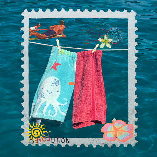 ‘Little Mermaid’ Towel Shorts