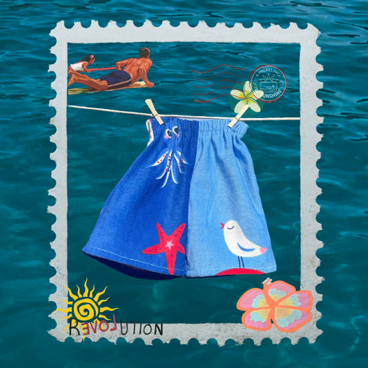 ‘Nautical’ Towel Shorts